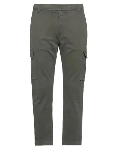 Pmds Premium Mood Denim Superior Man Pants Military Green Size 34 Cotton, Elastane