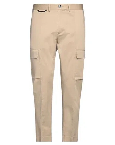 Pmds Premium Mood Denim Superior Man Pants Sand Size 34 Cotton, Elastane
