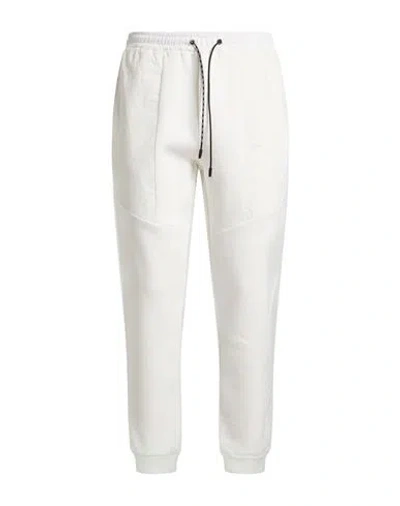 Pmds Premium Mood Denim Superior Man Pants White Size Xl Cotton, Polyester In Gold