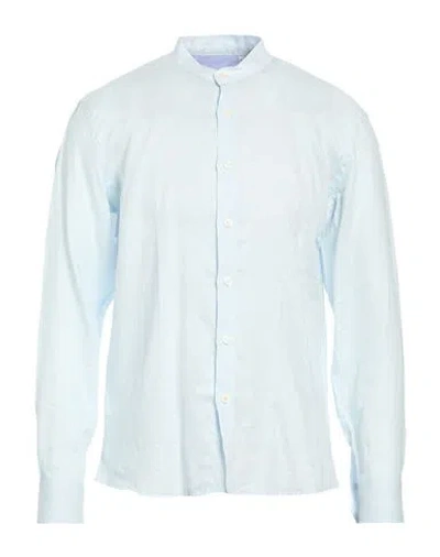 Pmds Premium Mood Denim Superior Man Shirt Sky Blue Size Xxl Cotton