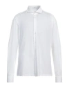 Pmds Premium Mood Denim Superior Man Shirt White Size Xl Polyamide, Polyester, Elastane