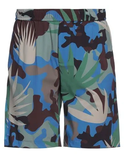 Pmds Premium Mood Denim Superior Man Shorts & Bermuda Shorts Bright Blue Size 33 Polyamide, Elastane