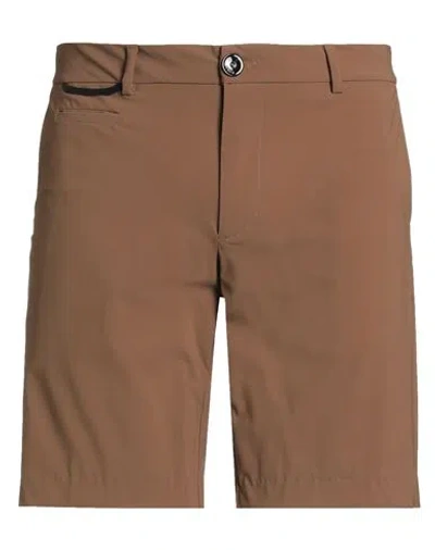 Pmds Premium Mood Denim Superior Man Shorts & Bermuda Shorts Brown Size 34 Polyamide, Elastane
