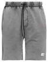 Pmds Premium Mood Denim Superior Man Shorts & Bermuda Shorts Grey Size S Cotton In Black
