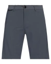 Pmds Premium Mood Denim Superior Man Shorts & Bermuda Shorts Lead Size 33 Polyamide, Elastane In Grey