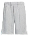 Pmds Premium Mood Denim Superior Man Shorts & Bermuda Shorts Light Grey Size 34 Cotton In Grey