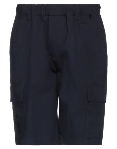 Pmds Premium Mood Denim Superior Man Shorts & Bermuda Shorts Midnight Blue Size 30 Cotton, Elastane