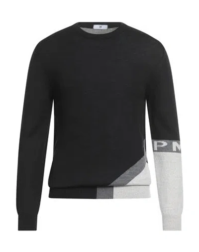 Pmds Premium Mood Denim Superior Man Sweater Black Size M Merino Wool, Acrylic