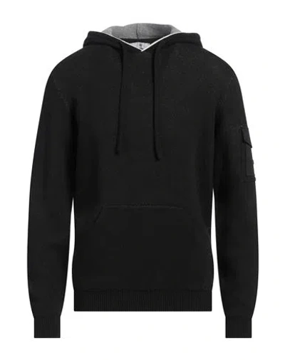 Pmds Premium Mood Denim Superior Man Sweater Black Size Xl Wool, Viscose, Polyamide, Cashmere, Polye