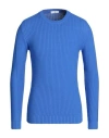 Pmds Premium Mood Denim Superior Man Sweater Bright Blue Size L Polyamide In Blue