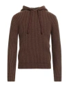 Pmds Premium Mood Denim Superior Man Sweater Dark Brown Size Xxl Virgin Wool