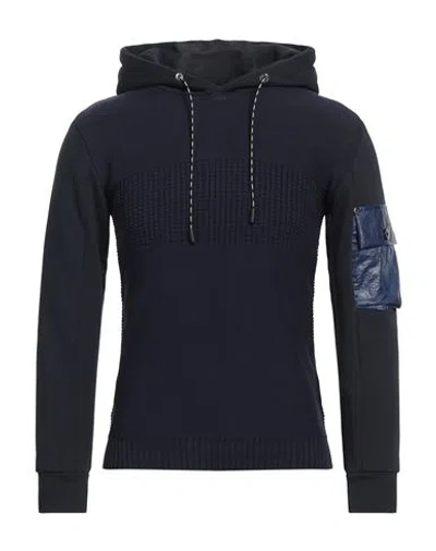 Pmds Premium Mood Denim Superior Man Sweater Midnight Blue Size 3xl Polyamide
