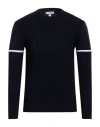 Pmds Premium Mood Denim Superior Man Sweater Midnight Blue Size L Polyamide
