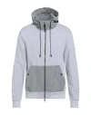 Pmds Premium Mood Denim Superior Man Sweatshirt Light Grey Size S Cotton, Polyester, Elastane In Gray