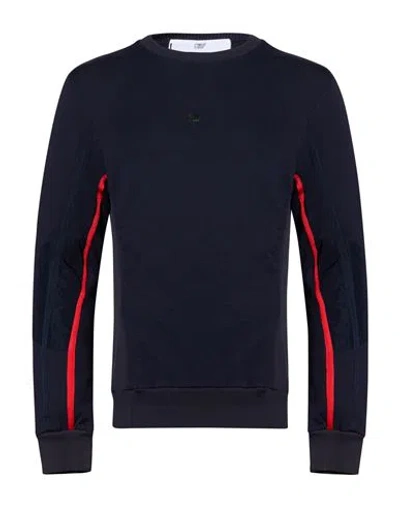 Pmds Premium Mood Denim Superior Man Sweatshirt Midnight Blue Size S Cotton