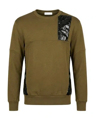 Pmds Premium Mood Denim Superior Man Sweatshirt Military Green Size L Cotton