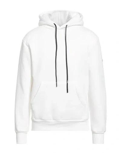 Pmds Premium Mood Denim Superior Man Sweatshirt White Size L Cotton