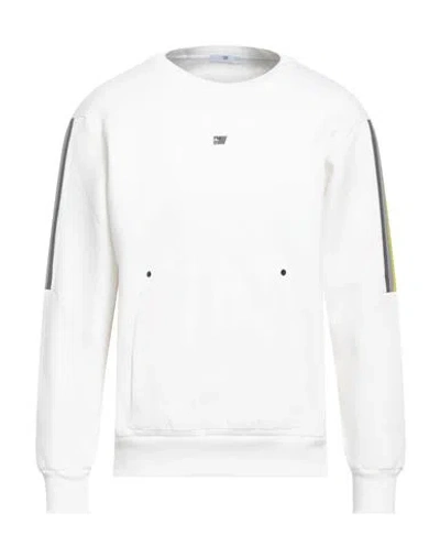 Pmds Premium Mood Denim Superior Man Sweatshirt White Size Xl Cotton, Polyester