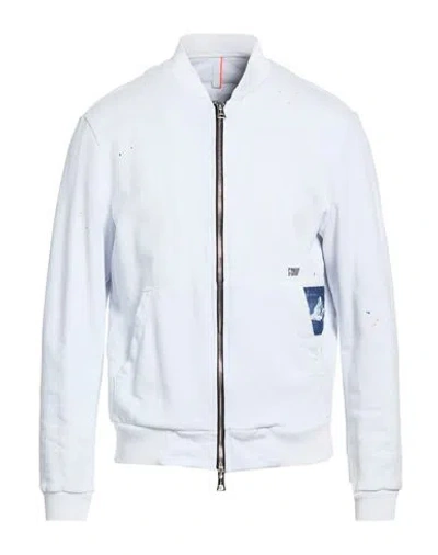 Pmds Premium Mood Denim Superior Man Sweatshirt White Size Xl Cotton, Polyester