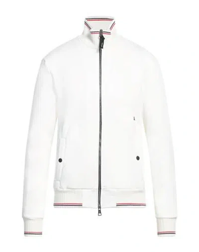 Pmds Premium Mood Denim Superior Man Sweatshirt White Size Xl Cotton, Polyester In White