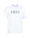 Pmds Premium Mood Denim Superior Man T-shirt White Size Xl Cotton In White