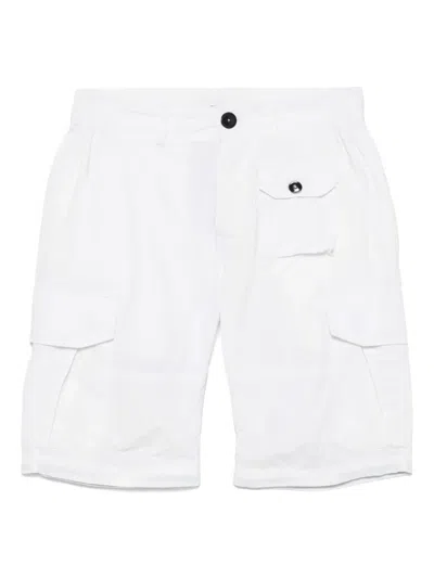 P.m.d.s Scott Cargo-shorts In Weiss