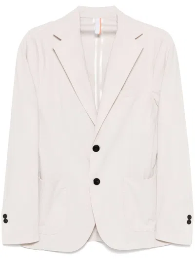 P.m.d.s Pmds Single-breasted Jacket In Neutral