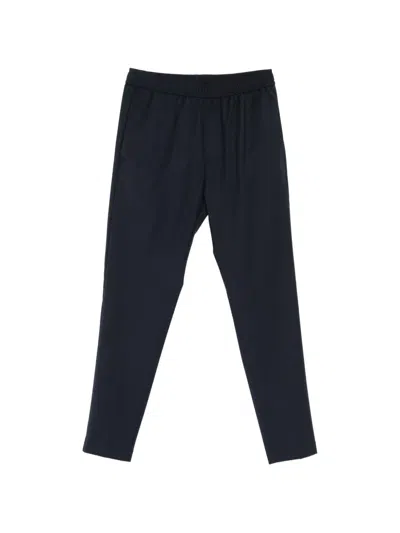P.m.d.s Steve Elasticated Trousers In Blue