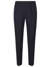 P.m.d.s Elastic-waist Trousers In Black