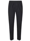 P.m.d.s Elastic-waist Trousers In Blue