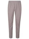 P.m.d.s Elastic-waistband Trousers In Gray