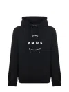 P.m.d.s Pmds Cotton Sweatshirt In Black