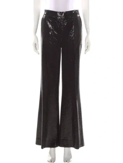 Pre-owned Pnina Tornai Sequin Wide Leg Pants In Multi