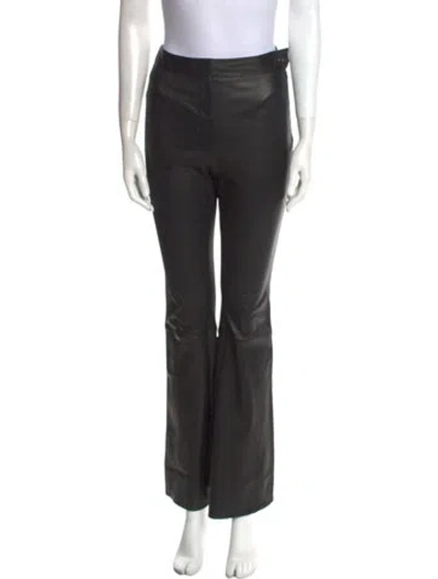 Pre-owned Pnina Tornai Wide Leg Pants In Black