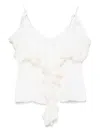 Pnk Lace-detail Cotton Top