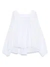 Pnk Lace-insert Cotton Blouse