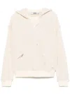 Pnk Paint-splatter Hoodie In 中性色
