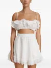Pnk Ruffled Top In White