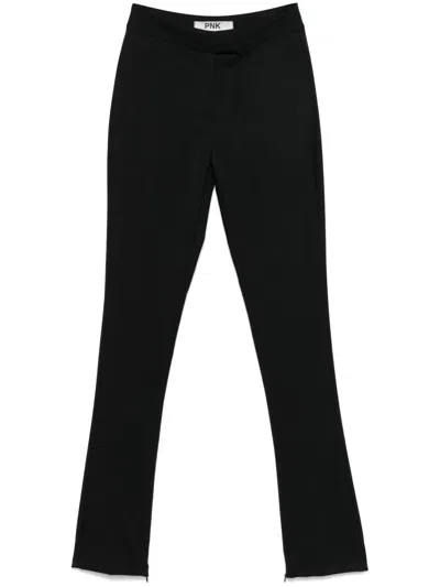 Pnk Slim-fit Trousers In Black