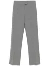 Pnk Wool Trousers In Grey