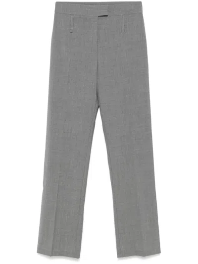 Pnk Wool Trousers In Grey
