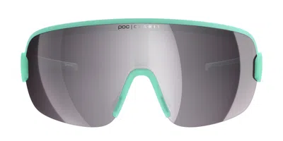 Poc Aim 1437 Men's Sunglasses Green Size 143 In Fluorite Green