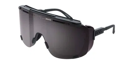 Poc Devour Glacial Dvg1001 9533 Occhiali Da Sole Neri Per Uomo In Black