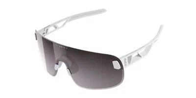 Poc Elicit With Extra Clear Lens 9545 Men's Sunglasses White Size Standard In Brown