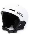 Poc White Fornix Mips Logo Print Helmet In White