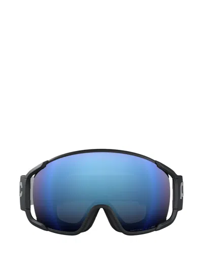 Poc Geometric-print Ski Goggles In Blue