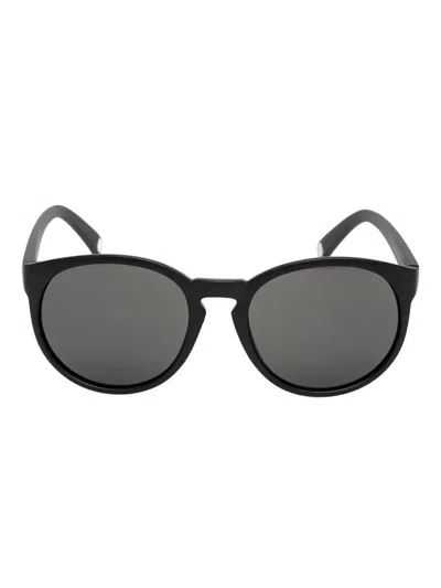 Poc Know Round-frame Bike Sunglasses In Black
