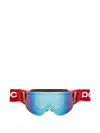 Poc Logo-strap Ski Goggles In Red
