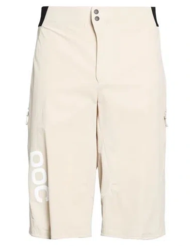 Poc Man Shorts & Bermuda Shorts Beige Size Xl Cordura, Polyamide, Elastane