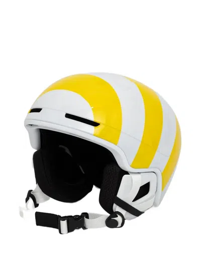 Poc Obex Pure Striped Ski Helmet In White